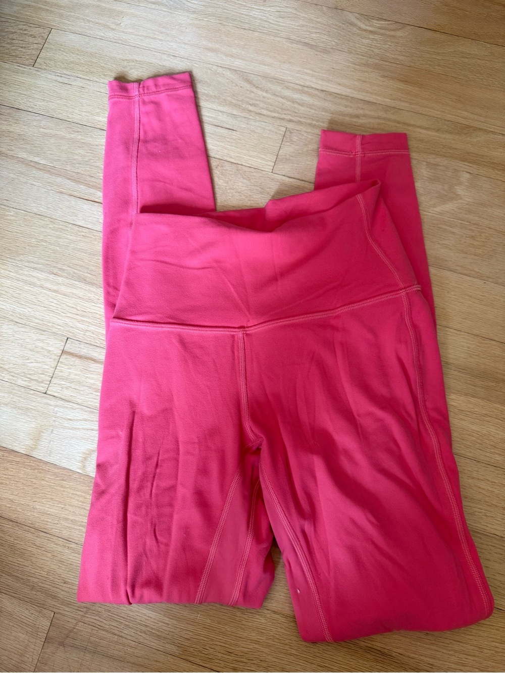 lululemon athletica Coral-Pink High-Rise Leggings